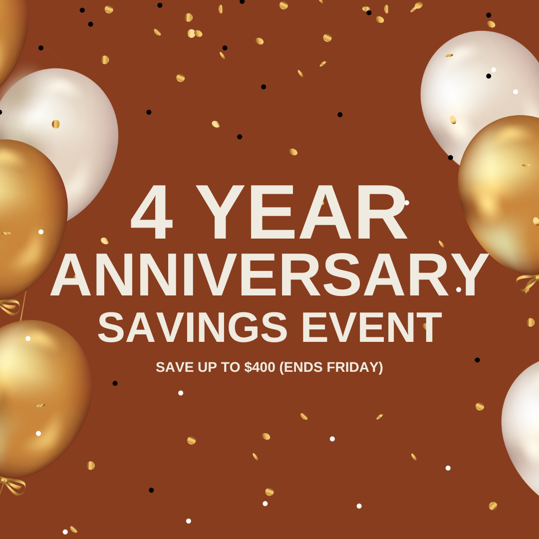4 Year Anniversary Savings